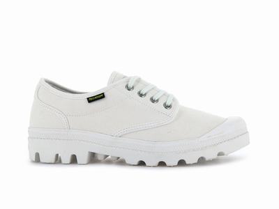 Zapatos Bajos Palladium PALLABROUSSE OXFORD Hombre Blancas | Costa Rica-30495